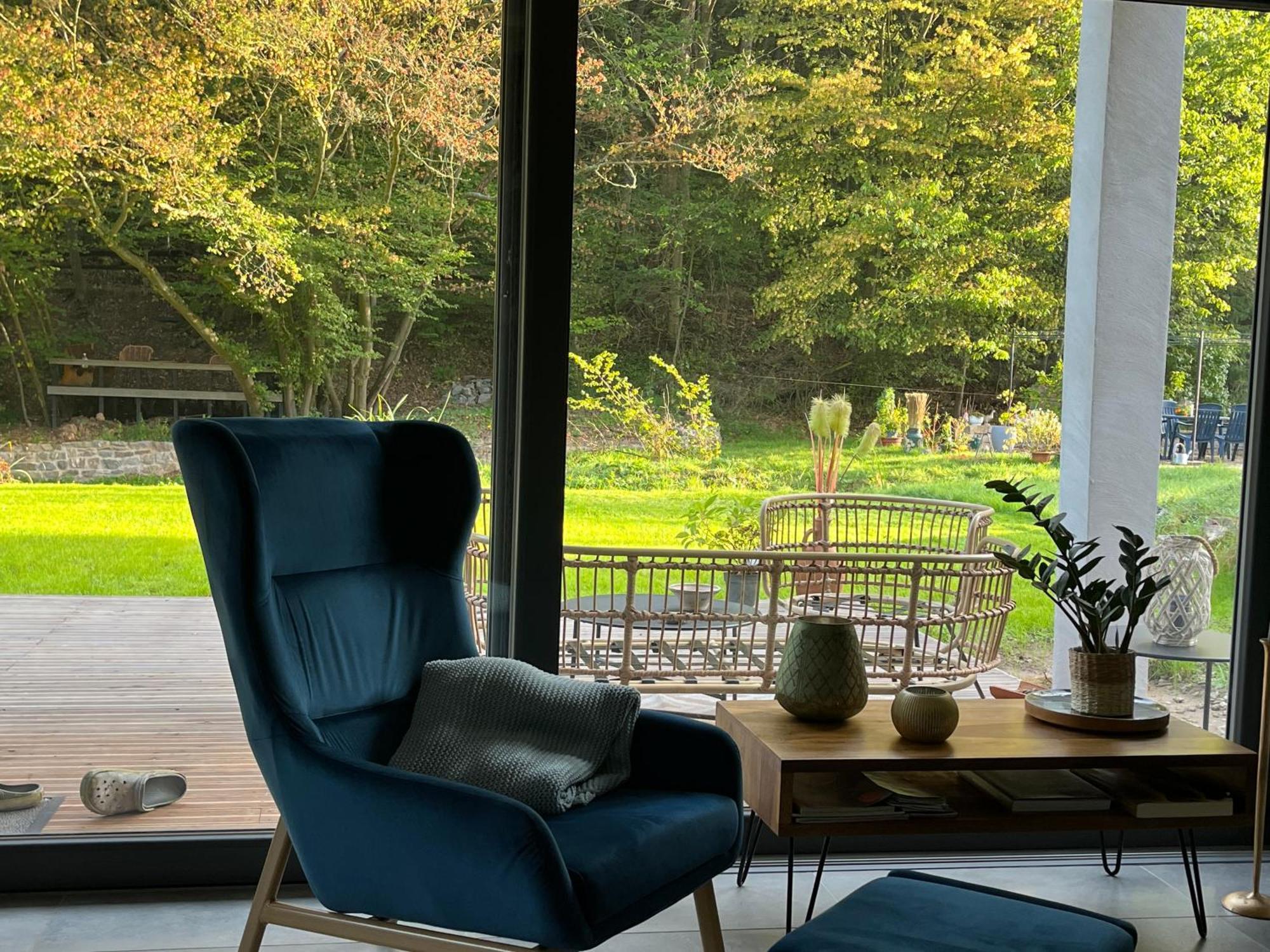 Ferienhaus Waldbaden Im Nationalpark Eifel- Am Bach Schleiden Extérieur photo